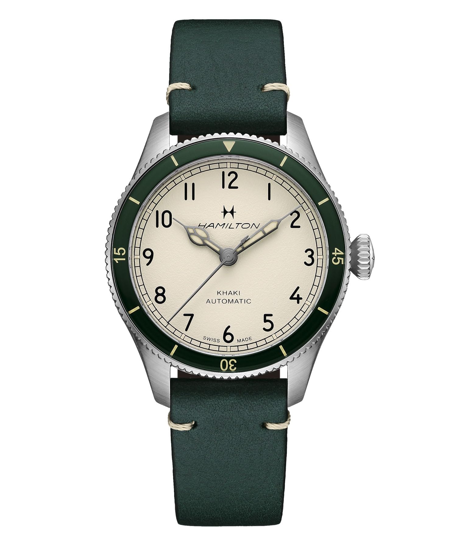 Amazon.co.jp: [ハミルトン]HAMILTON 腕時計 正規保証 カーキ